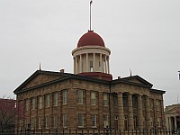 USA - Springfield IL - Old Illinois State Capitol (10 Apr 2009)